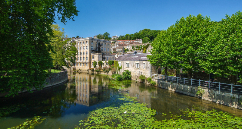 Bradford on Avon Reflections on River Avon